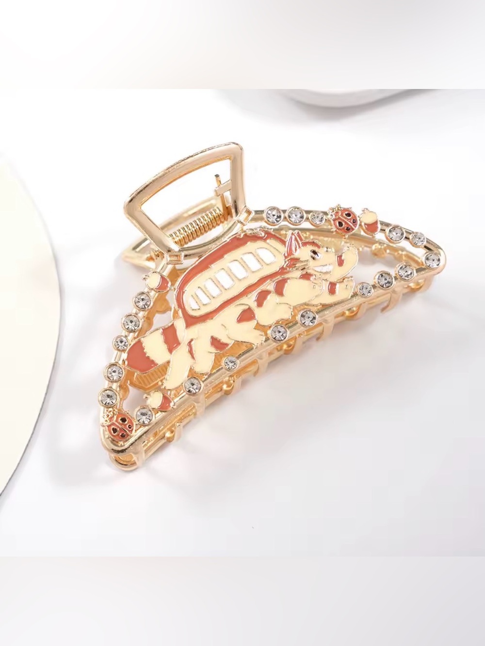Catbus (Nekobasu) Metal Claw Clip